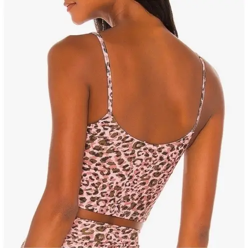 Revolve Lovewave Kym Top in Pink Leopard  Sz S