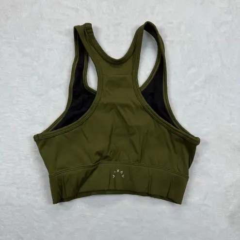 Varley Sports Bra Olive Green Racerback Breathable Athletic Top XS