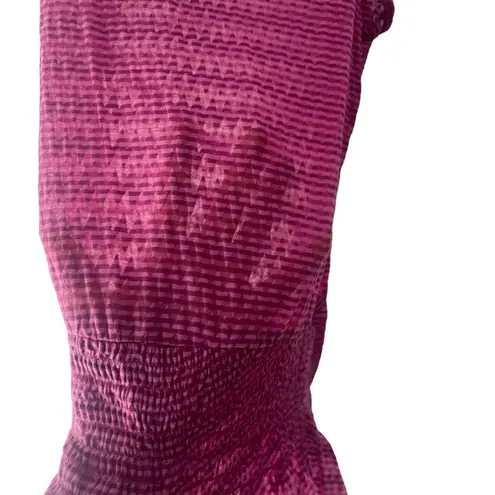 prAna Women's Size Small Pink Burnout Swimming Suit Cover Dress