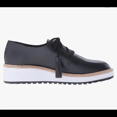 Loeffler Randall leather lace up oxfords in BlACK