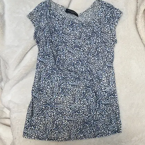 Piazza Sempione graphic blouse size IT38/US 4