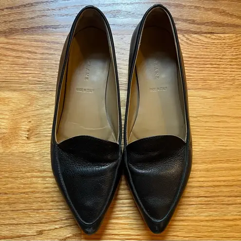 Everlane black pointy toe loafer flats size 7 1/2 - Image 2