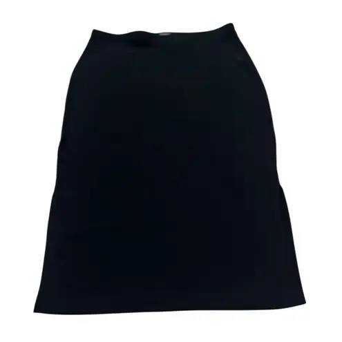 Vol 1 Black Vintage Side Slits Mini Skirt Women's Size Large | 62