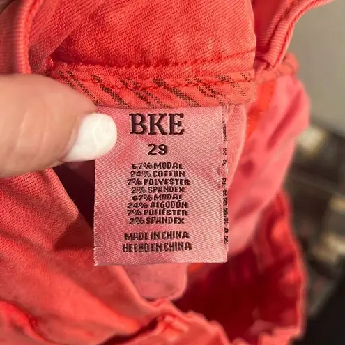 BKE ✨ Payton Stretch Sz 29 Coral Shorts✨