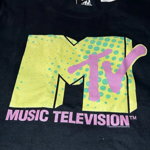 NWT MTV Neon Logo Short Sleeve Cotton T