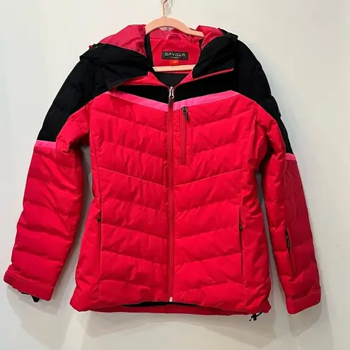 Spyder New BRISK SYNTHETIC DOWN pink JACKET sz small