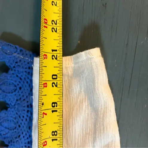 NWT Solitaire White/Blue Swim Cover