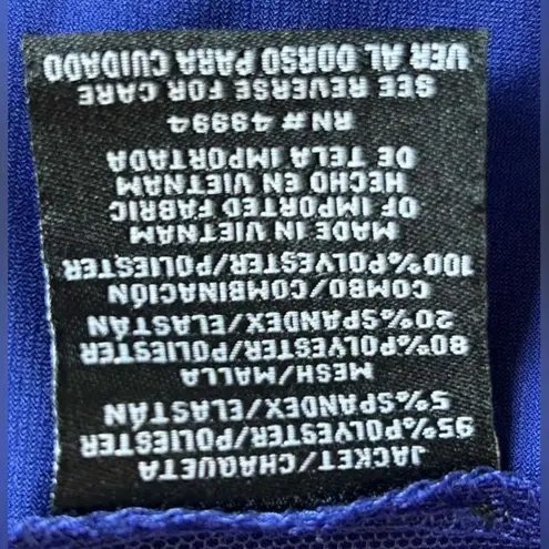 R & M Richards | Petite Women’s Blue Dress Jacket Coat 2-Piece Matching Set | 12P