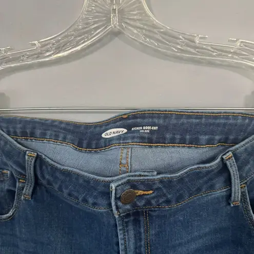 Old Navy  Kicker Boot Cut Midrise Bootcut Jeans Women's Plus Size 18W LONG TALL