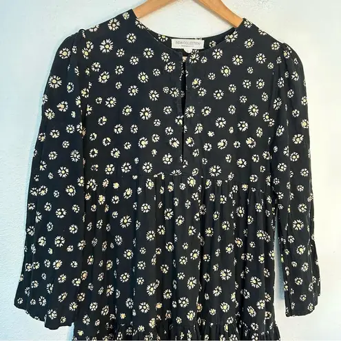 Emerson Fry India Collection Layla Dress Daisy Black Organic small