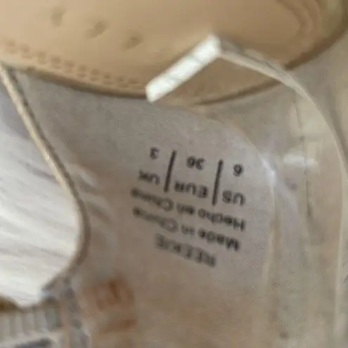 Kelly & Katie REEKIE gold sparkly strappy heels