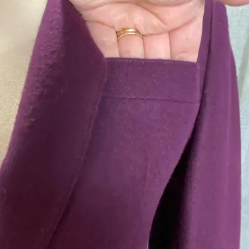 Vintage Brian Tucker Made in Ireland Plum Wool Blazer Tailored 2