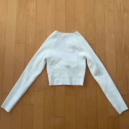 Princess Polly marshal long sleeve sweater crop top