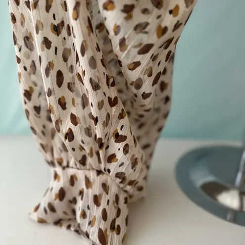 NWT Saints & Hearts Women's Leopard Print Tie