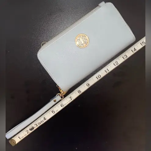 Light Blue Wristlet /Wallet Purse