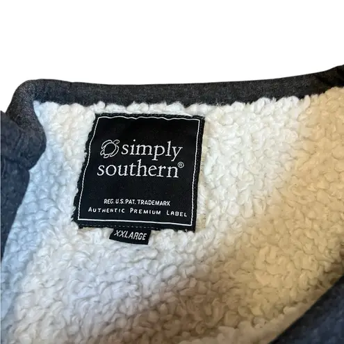 Simply Southern  Charcoal Long Sleeve lined dress with pockets