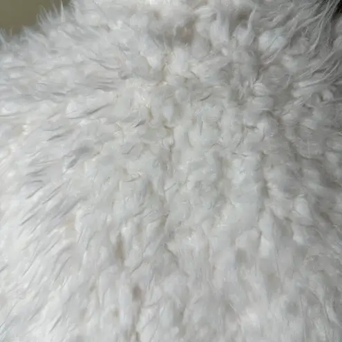 Ashley by 26 International New NWT Faux Fur Longline Vest Size Large