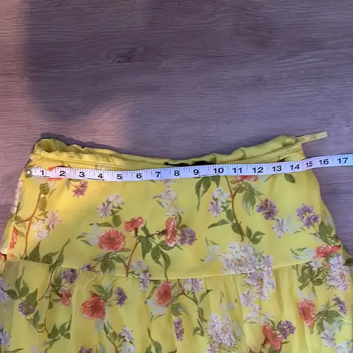 Ralph Lauren  Floral Print Maxi Skirt sz L