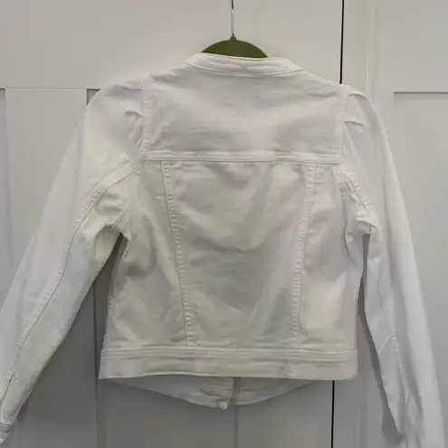 Gallery White Denim Jacket , size US 6/ UK 10/EUR 38