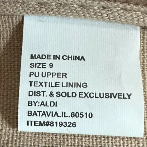 Serra Memory Foam Women's Slip On Flat Shoes Navy & White Polka Dots Size 9