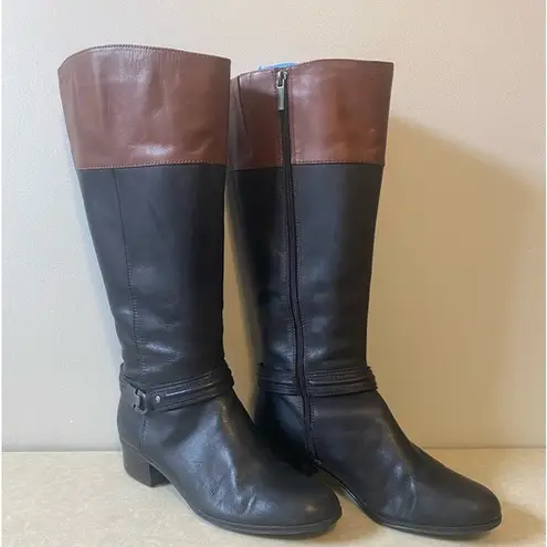 Bandolino  Two Toned Tall Riding Boots Size 11