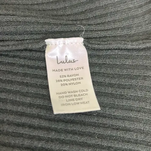 Lulus Layer Lover Black Ribbed Knit Longline Open Cardigan