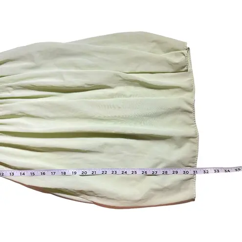 Vintage Grandma Cottagecore Coquette Light Green Nightie Sleep Dress Night Size M