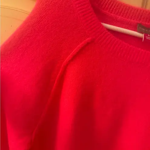 Vince Camuto  Bright Pink Crew Neck Sweater Soft and Cozy - Image 9