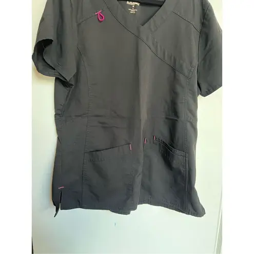 Scrubstar Black Scrub Top Woman’s Size Medium