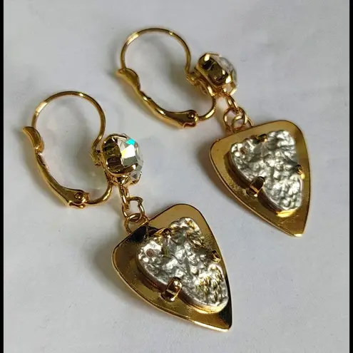 Unique Gold Butterfly Statement Necklace Set