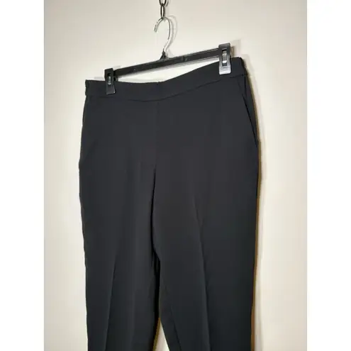 J CREW Jamie Pant Black Classic Preppy Work Business Minimalist Size 12P