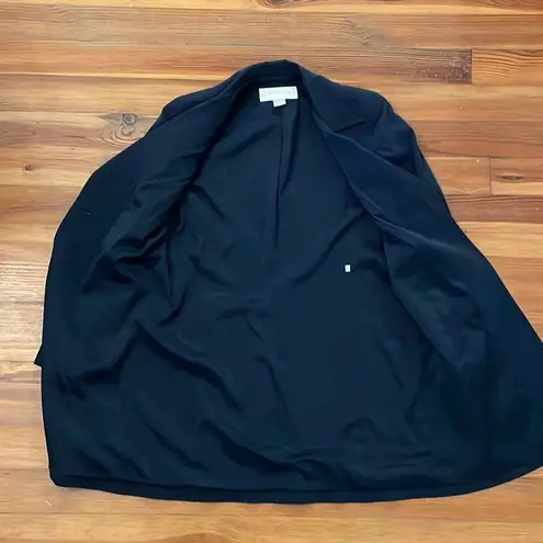 Doncaster Black or Blue Long Line Jacket Womens Size 10 Belt