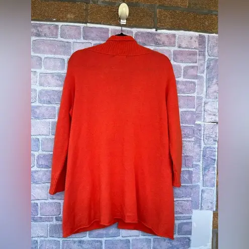 Apparis Everly Open cardigan Sweater large Orange