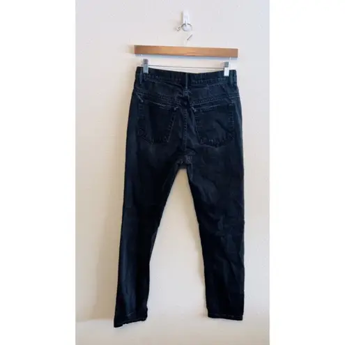 Alexander Wang x Denim Black Relaxed Skinny Jean