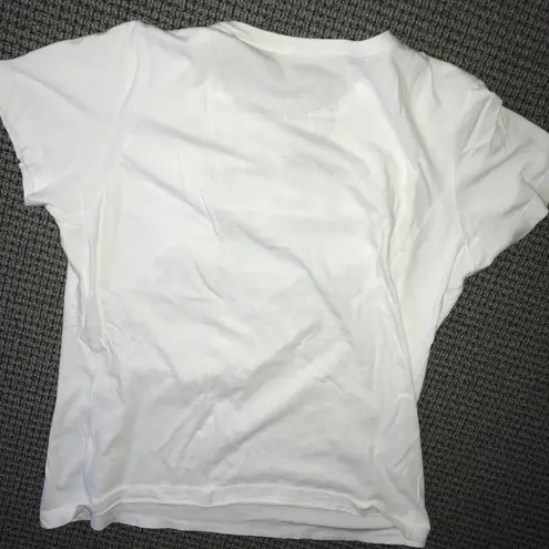 Nike Michigan State Spartans  Tee Womens XL Slim Fit White Fear The Spartans