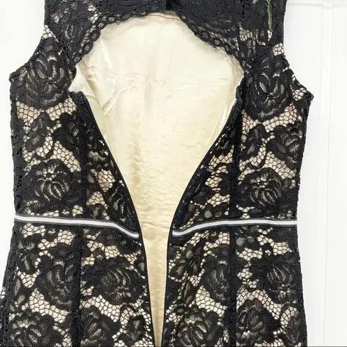 ABS Allen Schwartz ABS Collection Lace Dress Size 2 Floral Sleeveless