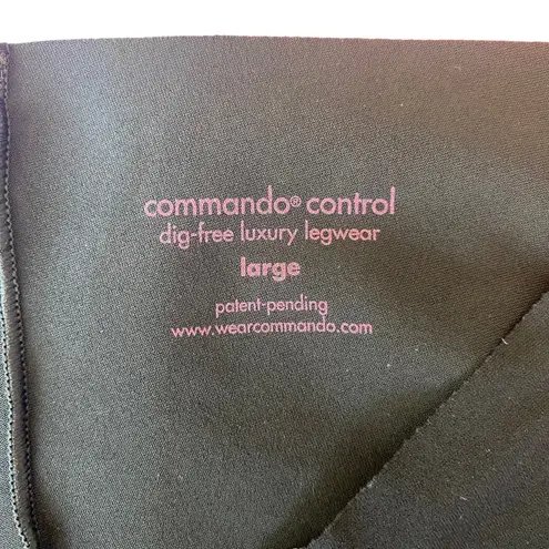 Commando Control Seamless Black Long Shape wear Tights Large