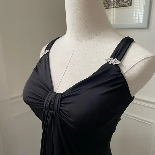 Taboo Y2K Black Bubble Mini Dress Cocktail LBD HoCo S