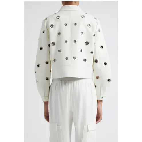 Cinq à Sept Harriet Faux Leather Jacket size medium (see picture for details)