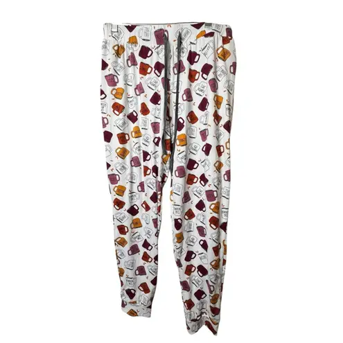 Rae Dunn  Thanksgiving Fall Theme Graphic  Holiday Matching Pajamas Set  Sz M - Image 4