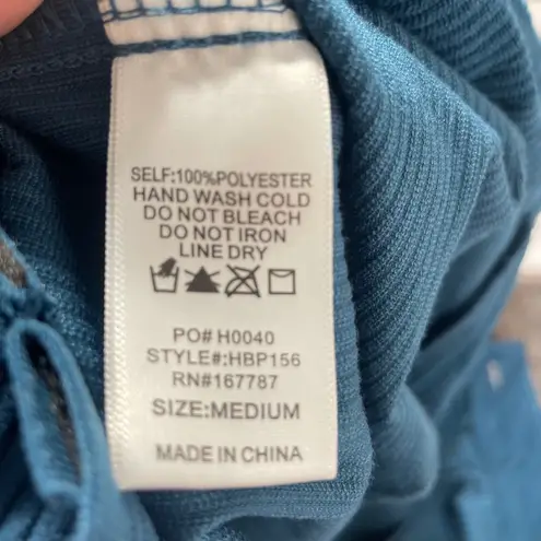 Hunter & Brown Teal Blue Corduroy Pants Size M – Wide Leg High Rise Size M