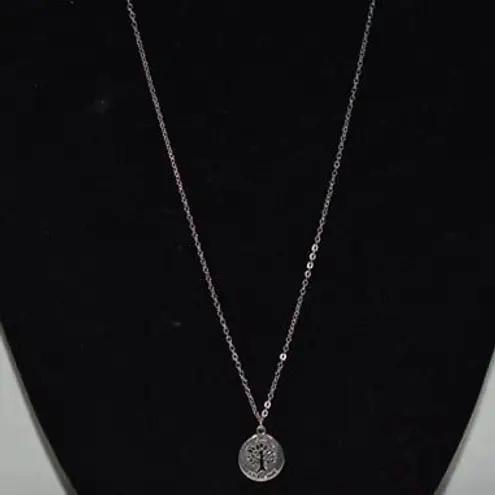 Source Unknown My Family My Love Inspirational Silver Tone Single Strand Link Chain Necklace - Image 1