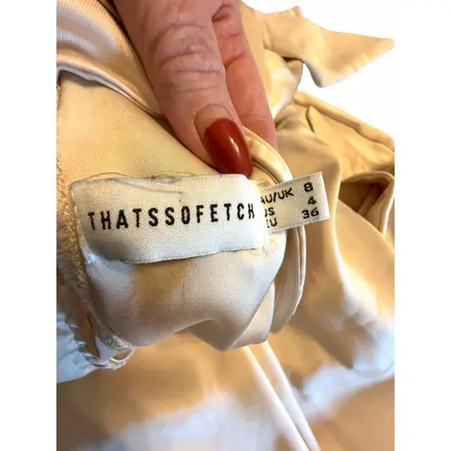 That's So Fetch Champagne Santorini Dress