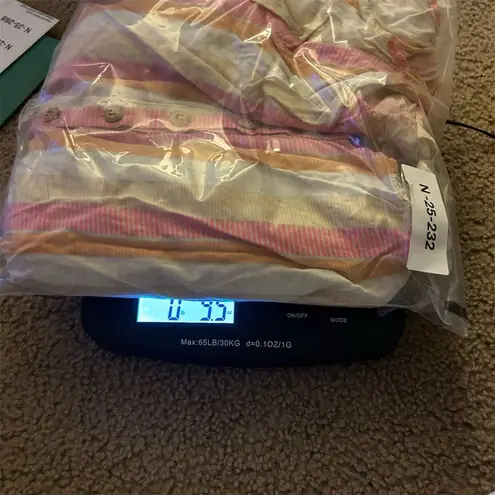 Matilda Jane Women's Striped Jumpsuit Size M Multicolor Summer Wide-Leg