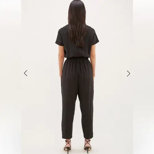 The Editor’s Market Moll V-Neck Jumpsuit in Black