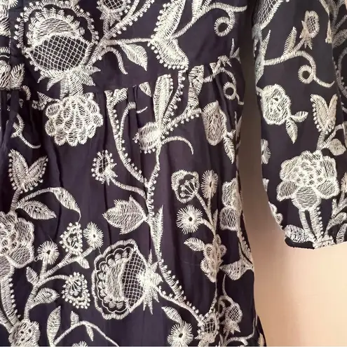 Soft Surroundings Tilda Embroidered Midi Dress SIZE 10 NEW boho