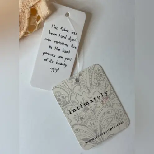 Intimately Free People NWT Adella Bralette in Electric Nectar Orange Mot Size S