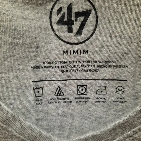 47 ' Nebraska Cornhuskers Gray Tee Size Medium