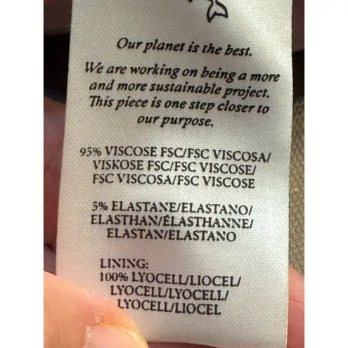 Paloma Wool Valie Lilac Mini Dress Size Large Sundress Bodycon Pink