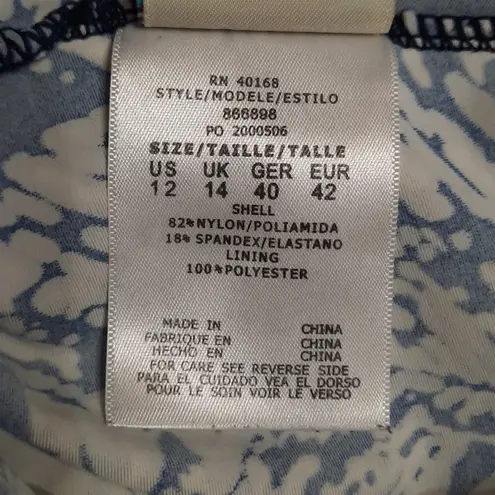 Caribbean Joe Tankini Top Size 12